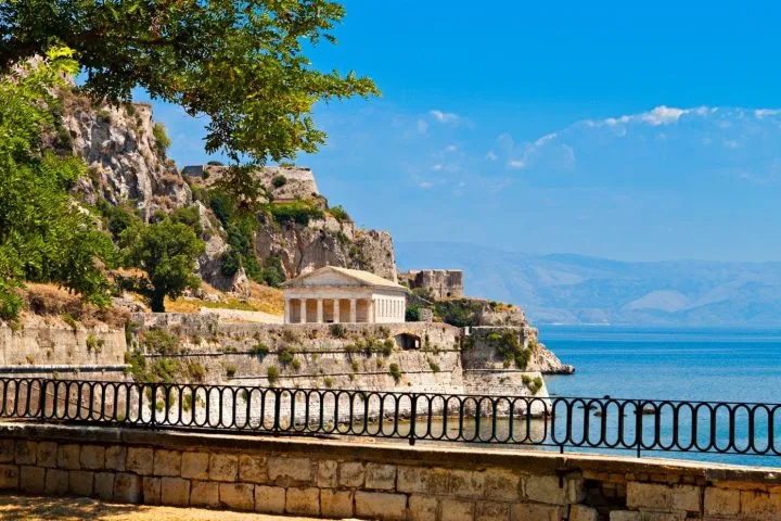 Historic sites in Corfu